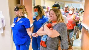 Mars Bedell's honor walk as family donates 3-year-old's organs