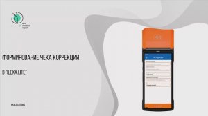 Формирование чека коррекции в «ilexx.lite» с кассами мультисофт