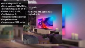 Fernseher Philips 55PUS8808/12 | TEST | Deutsch