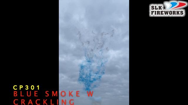 CP 301 W Blue smoke with crackling burst salute 1,2" 25 Зарядов 6/1 2023 смотреть онлайн