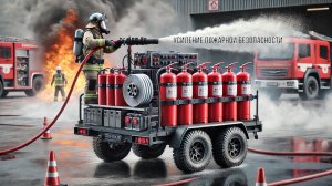 Новые технологии в пожаротушении складских помещений: комбинированная газо-порошковая установка