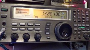 Shannon Volmet weather 13264 Khz Shortwave on Icom IC R8500