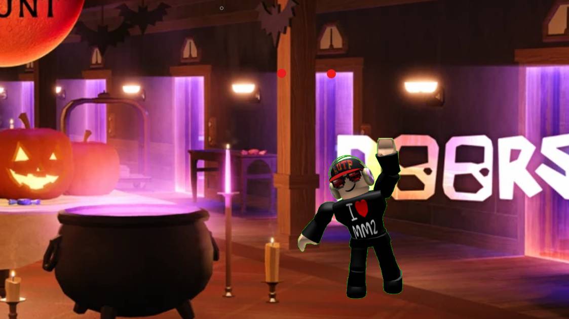 проходим с другом Хэллоуин Doors Roblox