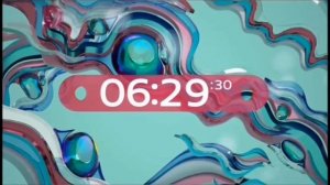 Часы Домашний зимние 2017-2018 со звуком часов первого канал