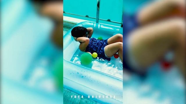 Kids Tub Swimming Pool Time | Kids playing with Balls | Kids Water Play | Kids Fun Time