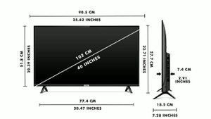 Tcl 40 inch Smart led tv with minimum price || best 👍💯led tv 40 inch with 2 Years Warranty
