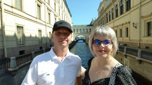 Прогулка по Санкт Петербургу, разводные мосты - ночное включение