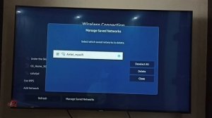 Samsung Tizen Smart TV : How to Change WiFi Password