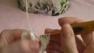 Объемный цветок крючком. Мастер класс