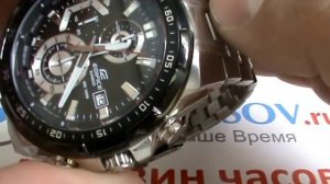 Обзор. Мужские японские наручные часы Casio Edifice EFR-539D-1A