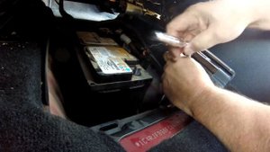 Under the Seat? How to Remove & Replace the Battery on a 2011 -  2018 Jeep Grand Cherokee WK2!