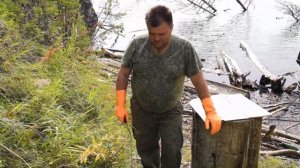 Богучанское водохранилище. Рыбалка на МЕГА ЩУК,  разделка щук на филе.(シベリアの釣り。)