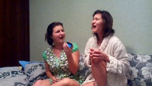 Бухие бабы поют