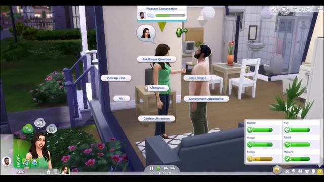 Sims 4 Lets Play Ep 2: Stalker! смотреть онлайн