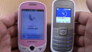 Incoming call & Outgoing call at the Same Time button +touch Samsung