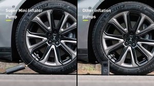Автомобильный компрессор насос от прикуривателя портативный воздушный автокомпрессор Baseus
