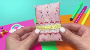 красочные миниатюрные домики своими руками из картона