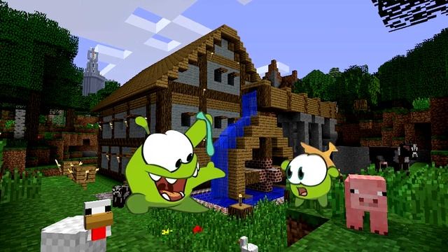 10 Om Nom & Nibble Nom Eat Candy & Screaming Sound Variations in 42 Seconds смотреть онлайн