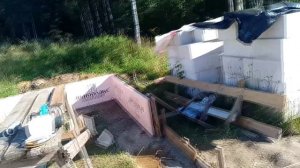 3-й Этап. Возведенье опалубки.