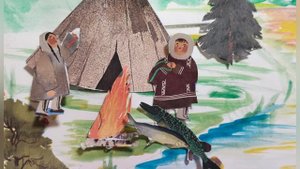 МУЛЬТФИЛЬМ по  хантыйской сказке "Запрет"