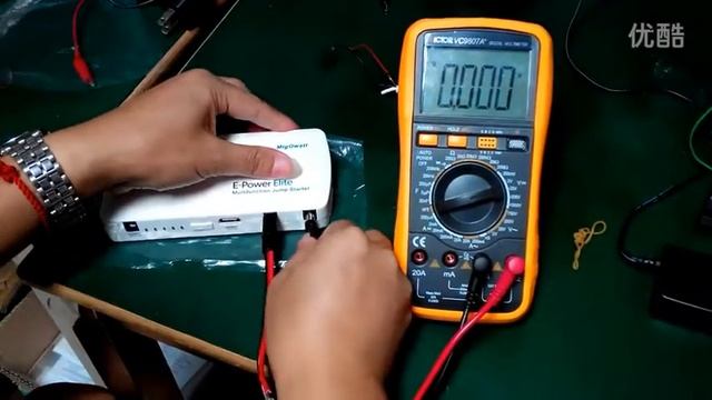 Short circuit test of Carku Car Jump Starter