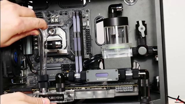 Lian Li Pc-Q37 "The Quartz" Itx water cooling gaming pc. смотреть онлайн