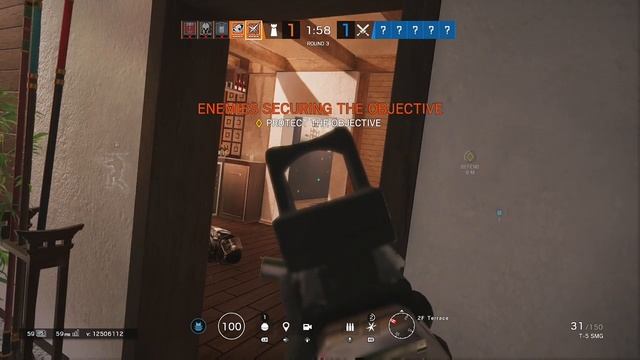 Rainbow six Lesion clutch