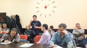 Выступление Андрея Дмитриева и Романа Кононенко на собрании ЛФ Петербурга.