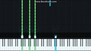 Mitski - " First Love / Late Spring " Piano Midi Synthesia ( Made by fan )