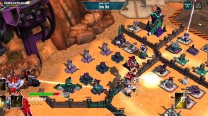 Transformers Earth Wars: Superion Vs. Omegacrusher (One R3born)