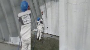 Теплоизоляция целого ангарного комплекса Nestle БРОНЯ Фасад НГ и Классик Н
