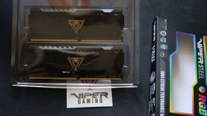 Patriot Viper Steel RGB 32GB 3600MHz CL20 DDR4 KIT OF 2