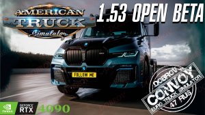 ✅ Катаем конвой в American Truck Simulator Конвой Dobrov 47RUS OPEN BETA 1.53