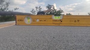 Поверхность газобетона после обработки фрезерным станком