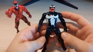 TOY BIZ 94. Обзор фигурок. КАРНАЖ, ВЕНОМ и ЧЕЛОВЕК-ПАУК. Часть 2