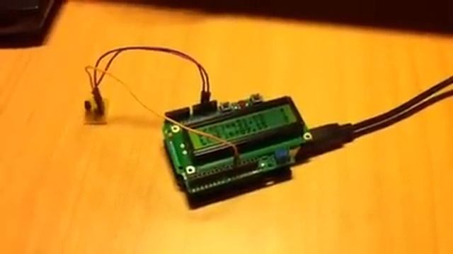 Цифровой термометр на Arduino смотреть онлайн