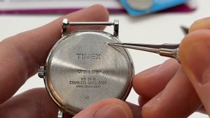 Timex CR 2016 Cell Battery Replacement | How to replace the Watch battery on Timex CR 2016 Indiglo