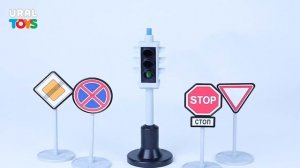 Светофор с дорожными знаками (с-159-ф)