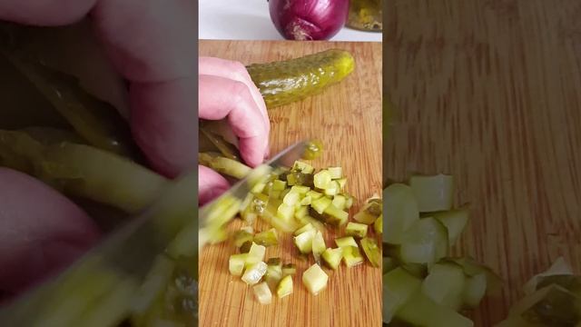 Самый быстрый САЛАТ с консервированным горошком.