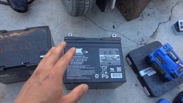 Hoveround Mobility scooter (electric wheelchair) upgrade with Kobalt 24V Li-ion power tool batterie смотреть онлайн