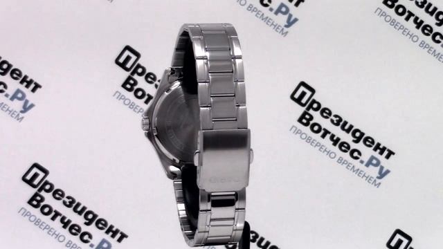 Часы Casio MTP-1384D-1A [MTP-1384D-1AVEF] - Круговой обзор от PresidentWatches.Ru смотреть онлайн
