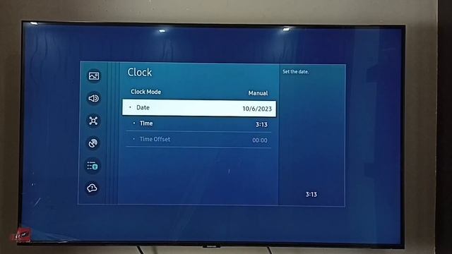 Samsung Crystal 4K UHD Smart TV : How to Change Date and Time | Timezone смотреть онлайн