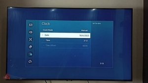 Samsung Crystal 4K UHD Smart TV : How to Change Date and Time | Timezone