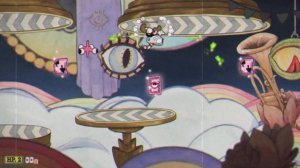 Cuphead Run and Gun Смешная суматоха Мучения дома развлечений Funhouse Frazzle