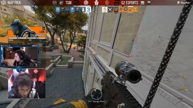 Shroud watches G2 vs TSM - Rainbow Six Raleigh Major смотреть онлайн