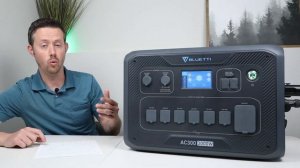 BLUETTI AC300 - Expandable Home Backup OR Off-Grid LiFePO4 Power Solution! 2400 Watts Solar Chargin