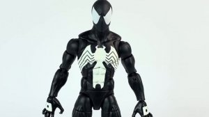 Symbiote Spider-Man custom Marvel Legends Venom 6” action figure review