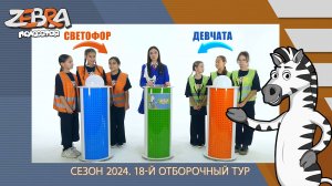 Полосатая зебра. Сезон 2024. 18-й отборочный тур.