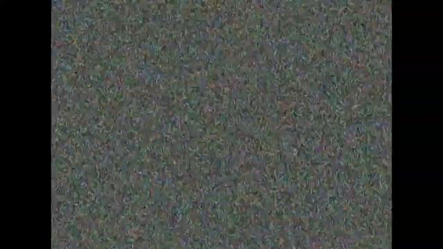 Vintage TV Sign Off With 45 Minutes of White Noise