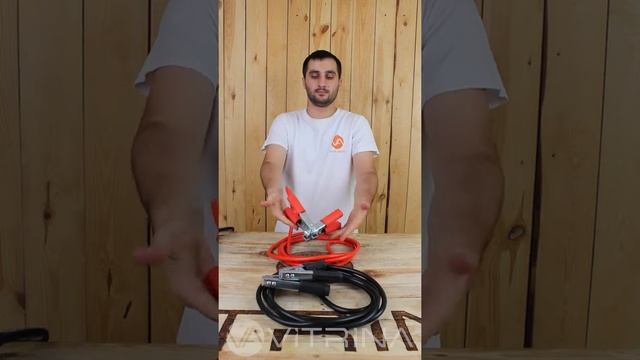 Прикуриватель аккумулятора 800 А, 4 м (кабель пусковой, пусковые провода) | СИЛА 900311